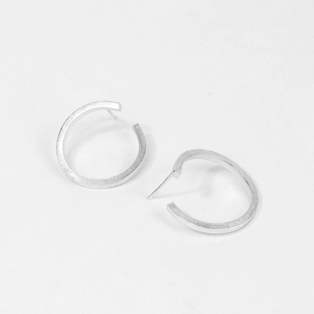 Aretes en plata