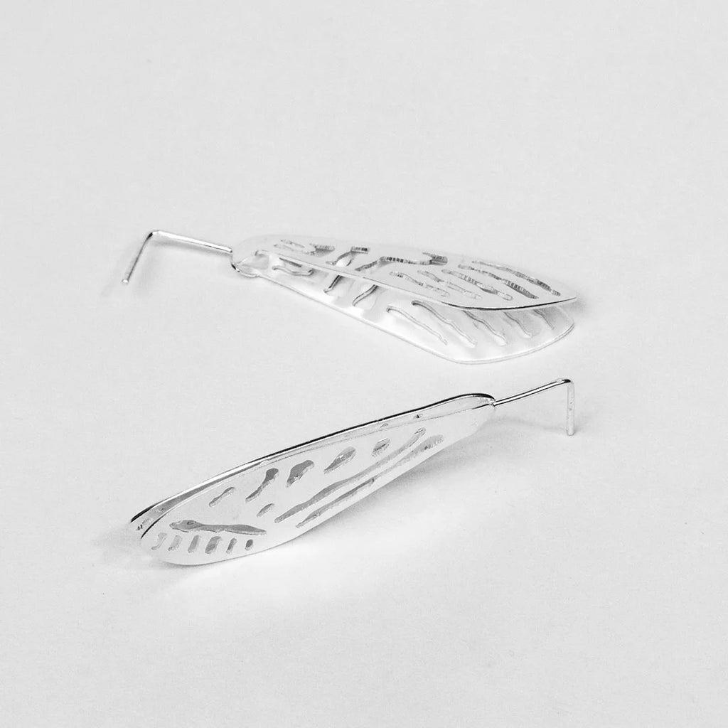 Aretes en plata
