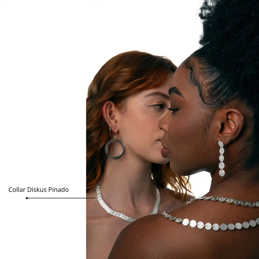 Collar Diskus Pinado